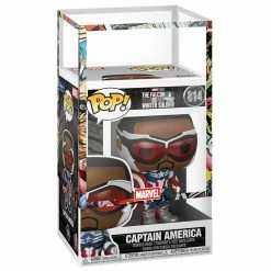 IN STOCK: Funko POP Marvel: The Falcon & Winter Soldier - Captain America With Marvel Sleeve