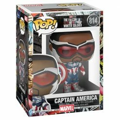 IN STOCK: Funko POP Marvel: The Falcon & Winter Soldier - Captain America With Marvel Sleeve