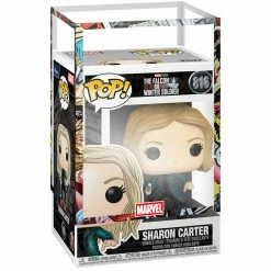 IN STOCK: Funko POP Marvel: The Falcon & Winter Soldier - Sharon Carter With Marvel Sleeve