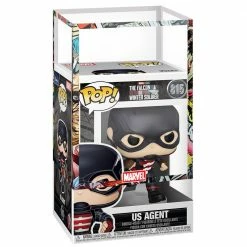 IN STOCK: Funko POP Marvel: The Falcon & Winter Soldier - US Agent With Marvel Sleeve