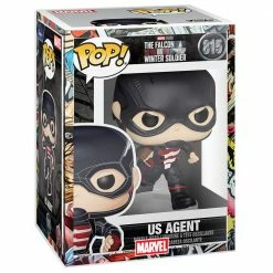 IN STOCK: Funko POP Marvel: The Falcon & Winter Soldier - US Agent With Marvel Sleeve