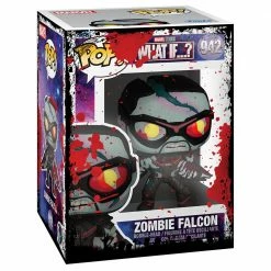 IN STOCK: Funko POP Marvel: What If - Zombie Falcon With Halloween Sleeve