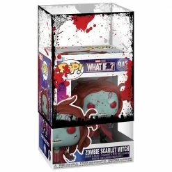 IN STOCK: Funko POP Marvel: What If - Zombie Scarlet Witch With Halloween Sleeve