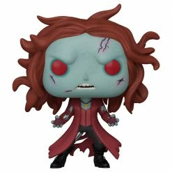 IN STOCK: Funko POP Marvel: What If - Zombie Scarlet Witch With Halloween Sleeve