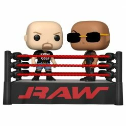 IN STOCK: Funko POP Moment: WWE - The Rock Vs Stone Cold In Wrestling Ring