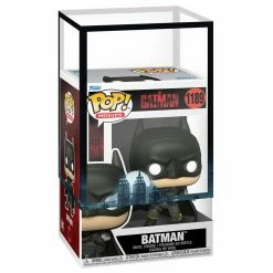 PRE-ORDER: Funko POP Movies: ﻿Batman (Action) With Gotham Sleeve / Protector