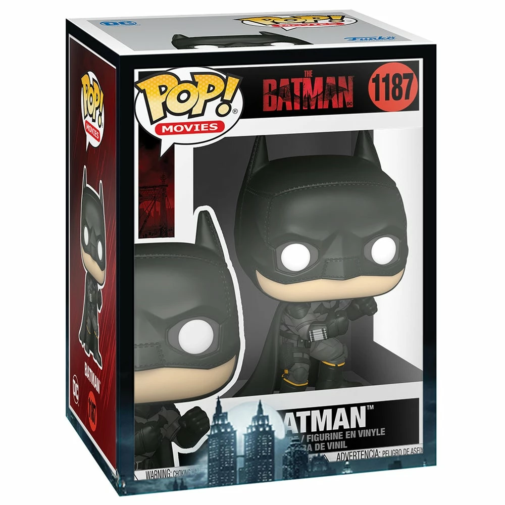 PRE-ORDER: Funko POP Movies: Batman With Gotham Sleeve / Protector