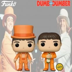 IN STOCK: Funko POP Movies: Dumb & Dumber - Lloyd In Tux W/Chase With PPJoe Movie Sleeve