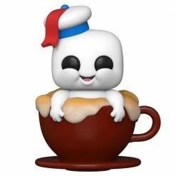 IN STOCK: Funko POP Movies: Ghostbusters: Afterlife - Mini Puft In Cappuccino Cup With Slime Sleeve
