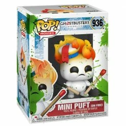 IN STOCK: Funko POP Movies: Ghostbusters: Afterlife - Mini Puft On Fire With Slime Sleeve