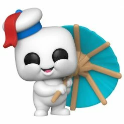 IN STOCK: Funko POP Movies: Ghostbusters: Afterlife - Mini Puft With Cocktail Umbrella With Slime Sleeve