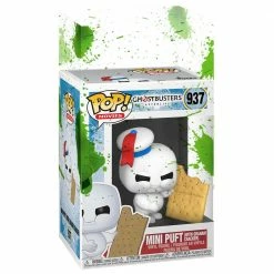 IN STOCK: Funko POP Movies: Ghostbusters: Afterlife - Mini Puft With Cracker With Slime Sleeve