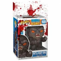 IN STOCK: Funko POP Movies: Godzilla Vs Kong - Battle-Ready Kong With Blood Splattered Sleeve
