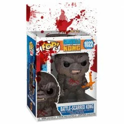 IN STOCK: Funko POP Movies: Godzilla Vs Kong - Battle-Scarred Kong With Blood Splattered Sleeve
