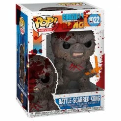 IN STOCK: Funko POP Movies: Godzilla Vs Kong - Battle-Scarred Kong With Blood Splattered Sleeve