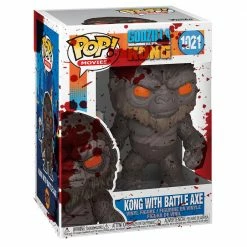 IN STOCK: Funko POP Movies: Godzilla Vs Kong - Kong With Axe With Blood Splattered Sleeve