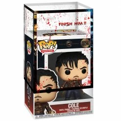 IN STOCK: Funko POP Movies: Mortal Kombat - Cole Young With MK Sleeve