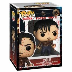 IN STOCK: Funko POP Movies: Mortal Kombat - Cole Young With MK Sleeve