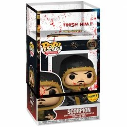IN STOCK: Funko POP Movies: Mortal Kombat - Scorpion With Chance Of Chase