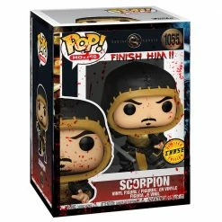 IN STOCK: Funko POP Movies: Mortal Kombat - Scorpion With Chance Of Chase