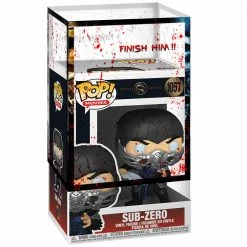 IN STOCK: Funko POP Movies: Mortal Kombat - Sub Zero With MK Sleeve