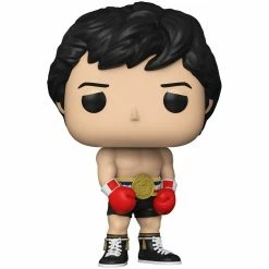 IN STOCK: Funko POP Movies: Rocky 45th - Rocky With Belt With Sports Sleeve / Protector