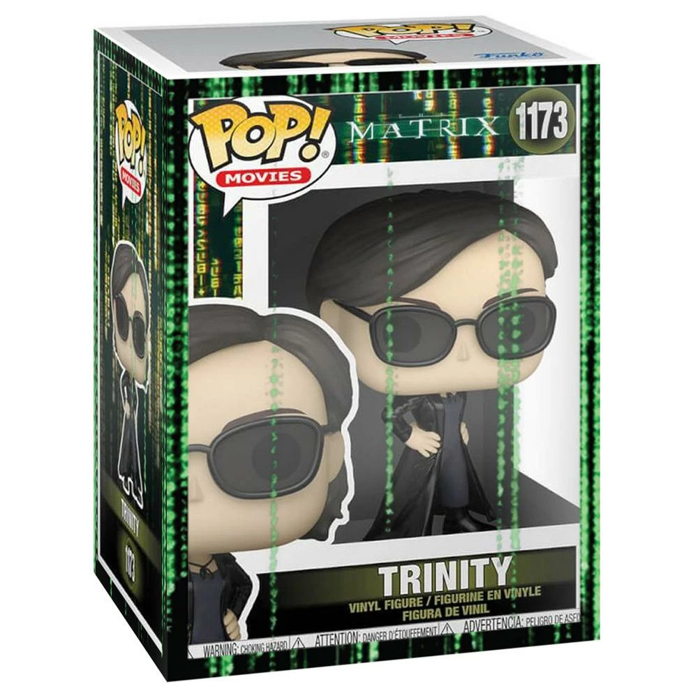 IN STOCK: Funko POP Movies: The Matrix 4 - Trinity With Matrix Sleeve