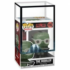 PRE-ORDER: Funko POP Movies: ﻿The Riddler With Gotham Sleeve / Protector