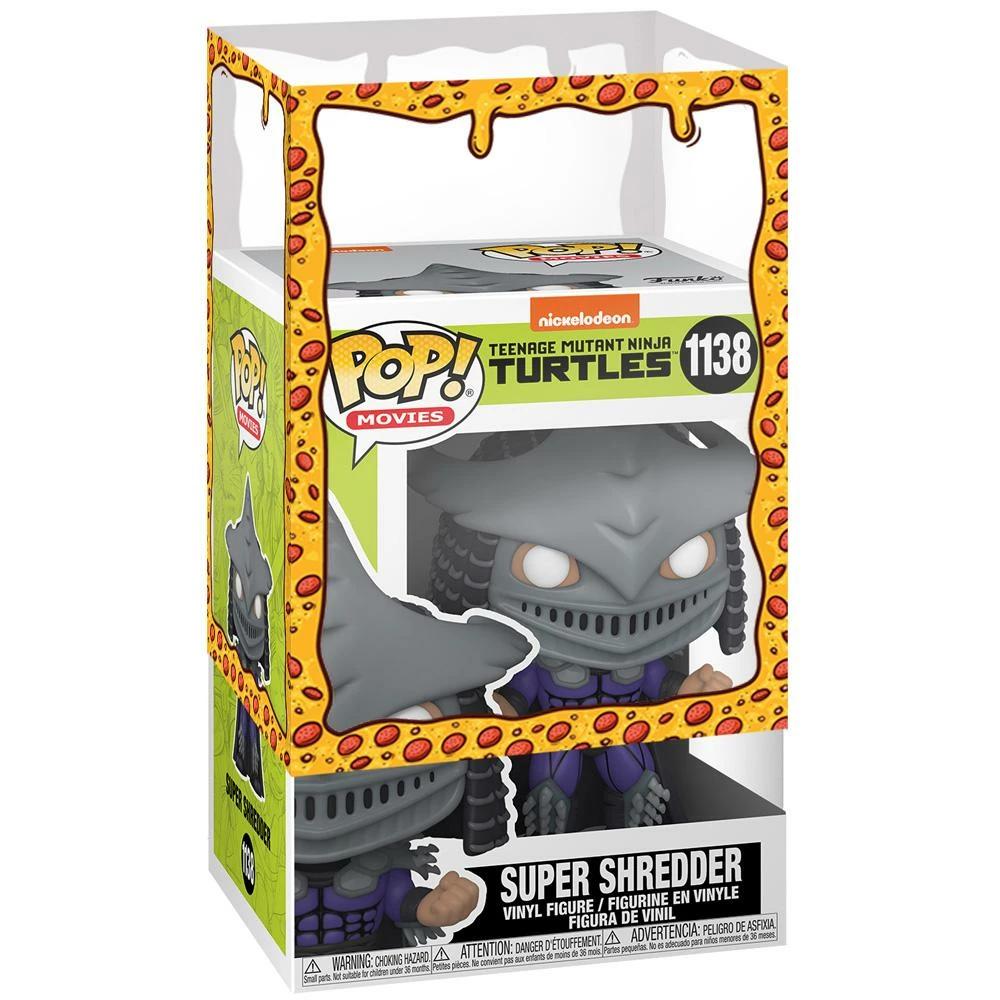 IN STOCK: Funko POP Movies: TMNT 2 - Super Shredder With Pizza Sleeve