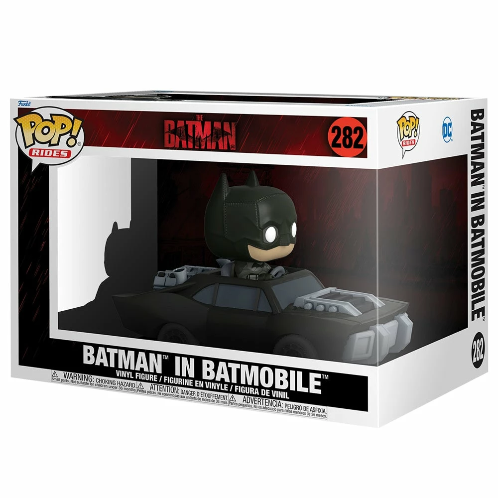 PRE-ORDER: Funko POP Ride SUPDLX: Batman In Batmobile