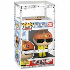 IN STOCK: Funko POP Rocks: Devo - Satisfaction (Yellow Suit) With Musical Sleeve