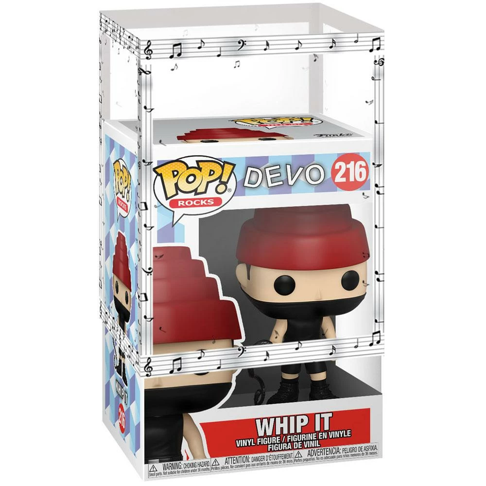IN STOCK: Funko POP Rocks: Devo - Whip It With Whip With Musical Sleeve