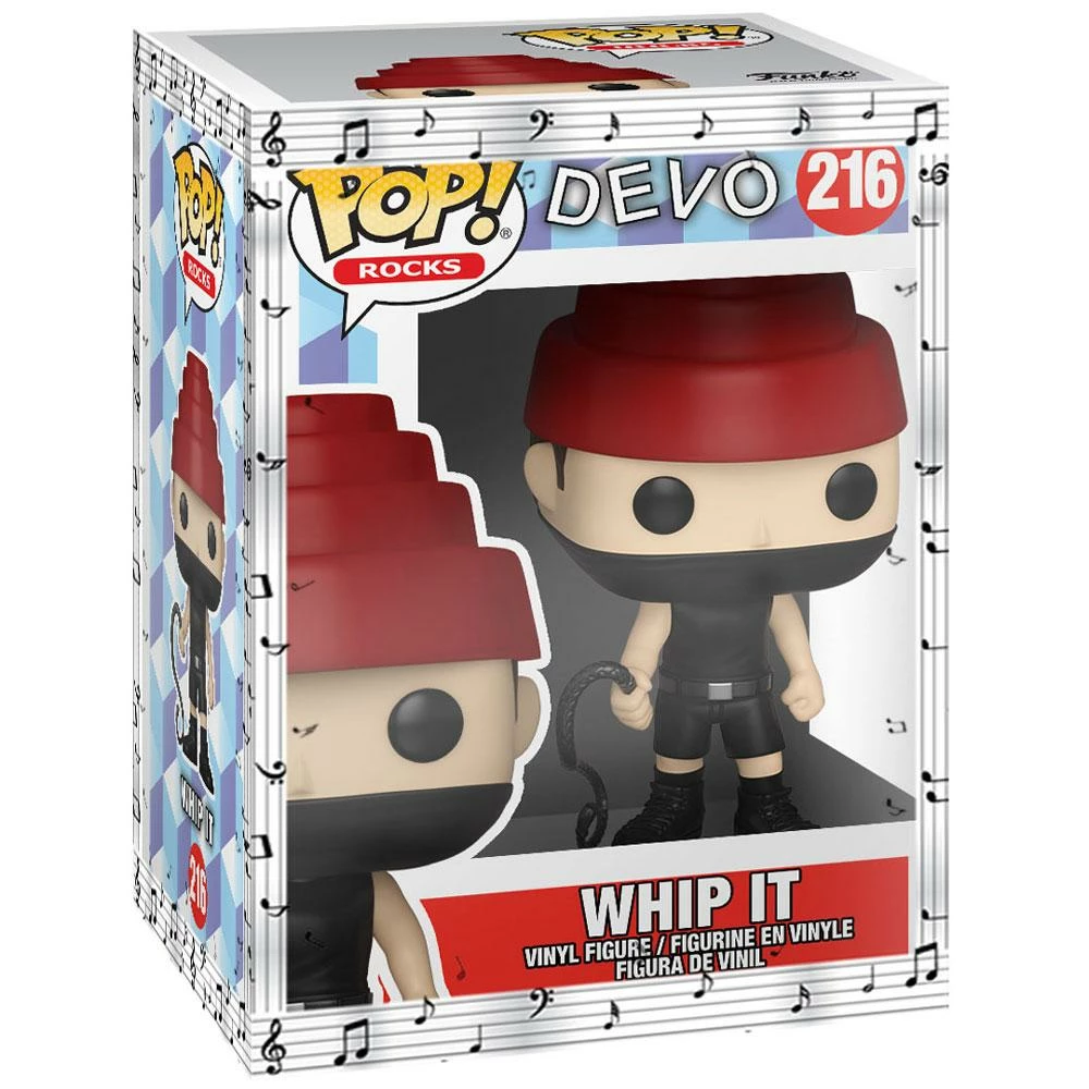 IN STOCK: Funko POP Rocks: Devo - Whip It With Whip With Musical Sleeve