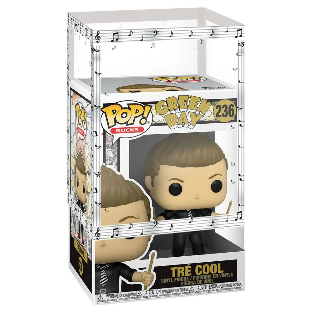 PRE-ORDER: Funko POP Rocks: Green Day - Tre Cool With Musical Sleeve