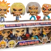 PRE-ORDER: Funko POP Rocks: Iron Maiden - Eddie 4 Pack (Glow In The Dark) With Free Black Light