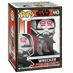 IN STOCK: Funko POP Star Wars: Bad Batch - Wrecker With Star Wars Sleeve