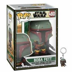 IN STOCK: Funko POP Star Wars: BOBF - Boba Fett With Keyring