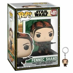 IN STOCK: Funko POP Star Wars: BOBF - Fennec Shand With Keyring