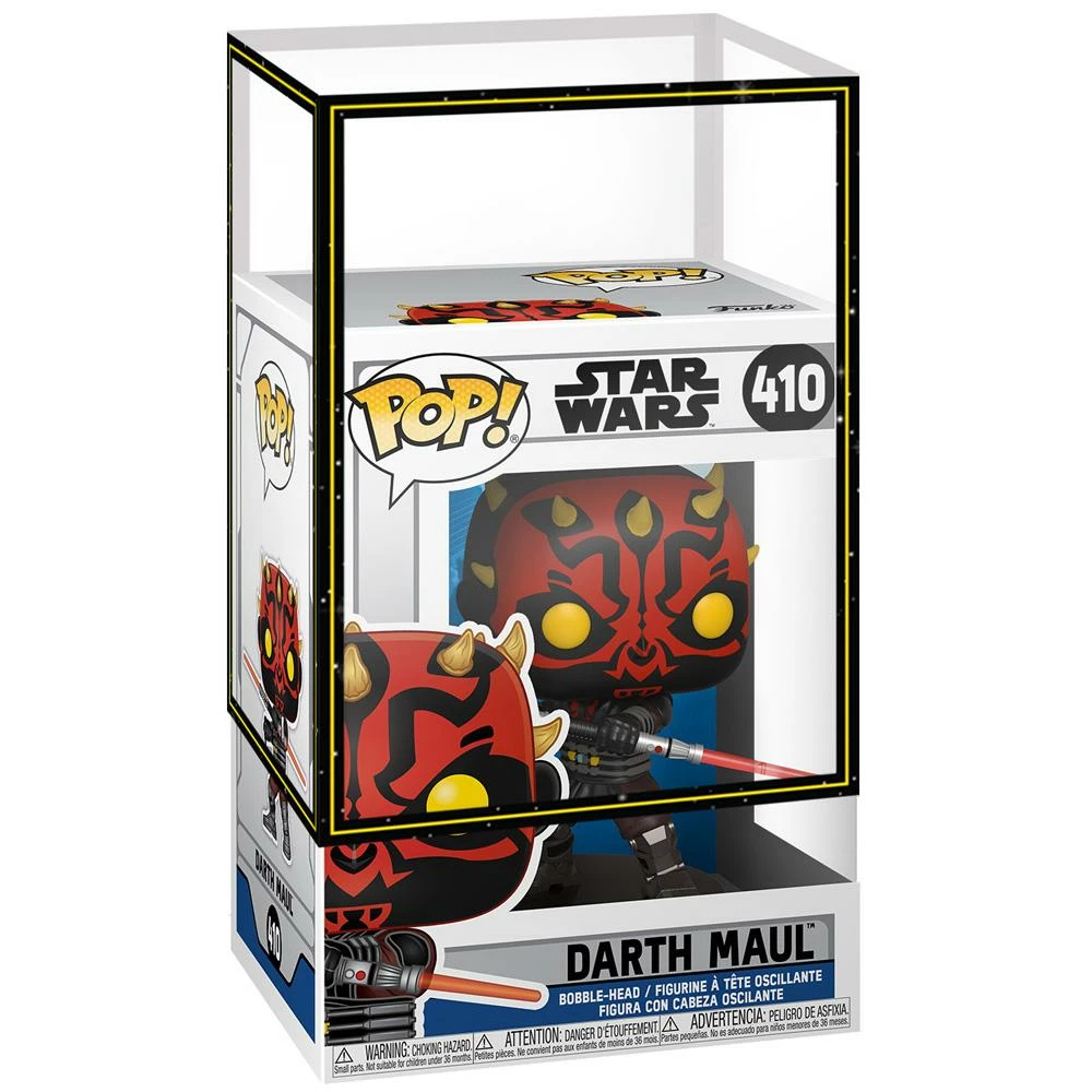 IN STOCK: Funko POP Star Wars: Clone Wars - Darth Maul With PPJoe SW Sleeve