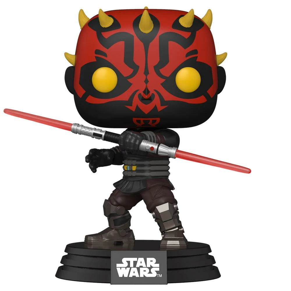 IN STOCK: Funko POP Star Wars: Clone Wars - Darth Maul With PPJoe SW Sleeve