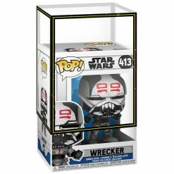 IN STOCK: Funko POP Star Wars: Clone Wars - Wrecker With PPJoe SW Sleeve