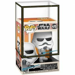 IN STOCK: Funko POP Star Wars: Concept Series - Stormtrooper With SW Sleeve And Pop Protector