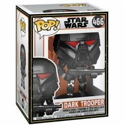 IN STOCK: Funko POP Star Wars: Mandalorian - Dark Trooper (Battle) With SW Sleeve