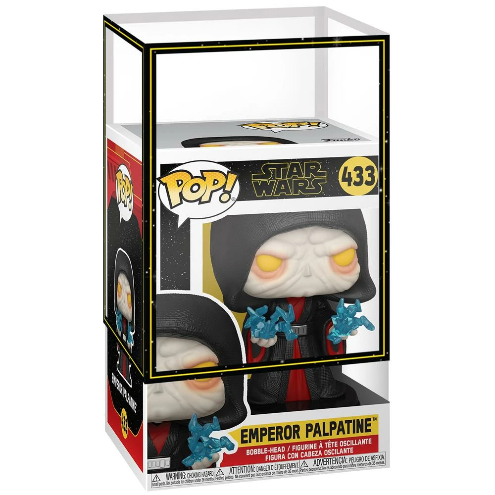 IN STOCK: Funko POP Star Wars: Revitalized Palpatine With Star Wars Sleeve