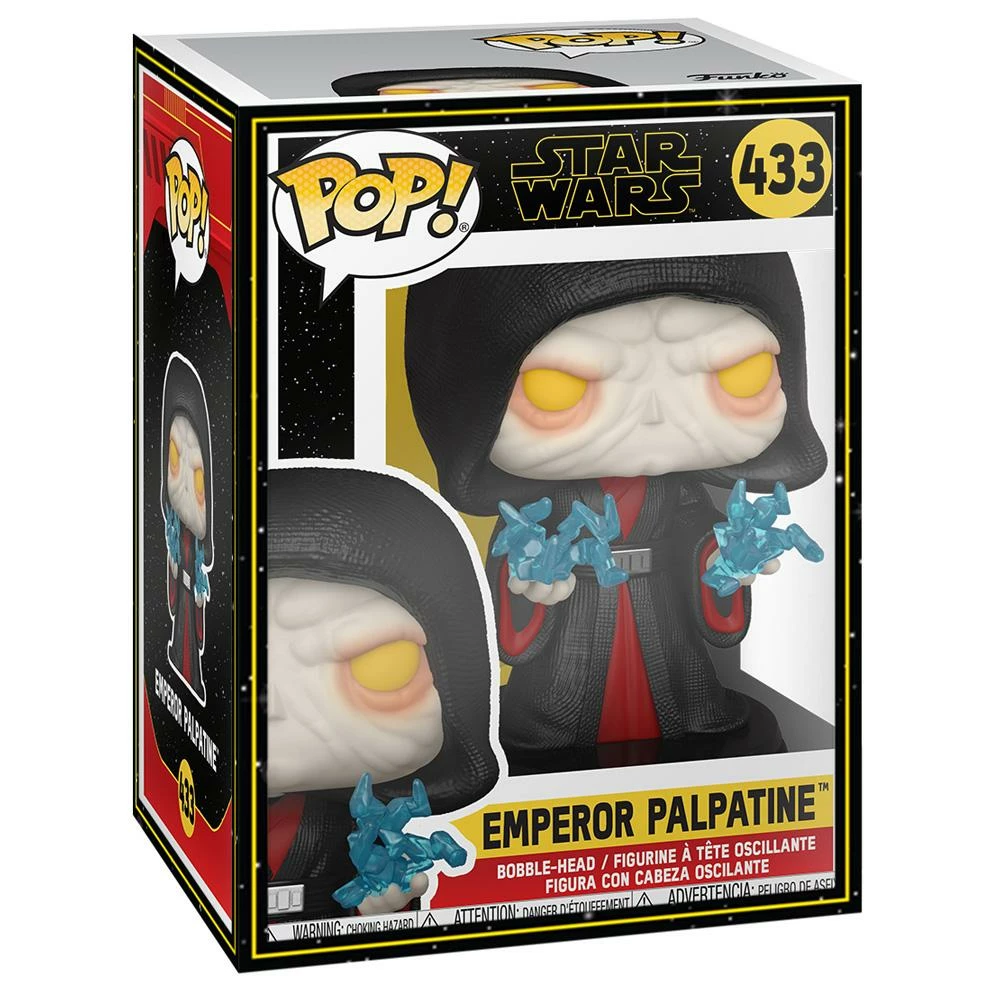 IN STOCK: Funko POP Star Wars: Revitalized Palpatine With Star Wars Sleeve