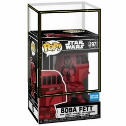 PRE-ORDER: Funko POP Star Wars: Star Wars - Boba Fett (Burgundy) With SW Sleeve