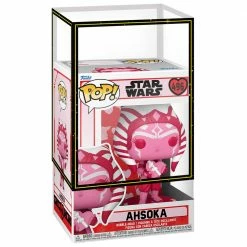 PRE-ORDER: Funko POP Star Wars: Valentines S2 - Ahsoka With SW Sleeve / Protector