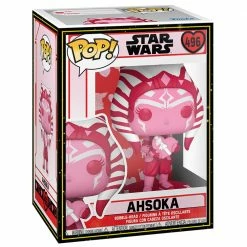 PRE-ORDER: Funko POP Star Wars: Valentines S2 - Ahsoka With SW Sleeve / Protector