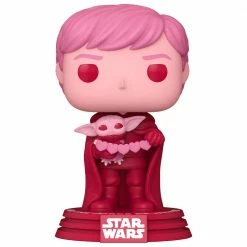 PRE-ORDER: Funko POP Star Wars: Valentines S2 - Luke & Grogu With SW Sleeve / Protector