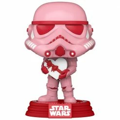 IN STOCK: Funko POP Star Wars: Valentines - Stormtrooper With Heart With PPJoe Sleeve And Protector